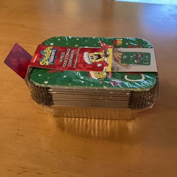 SpongeBob SquarePants Holiday Food Containers. - Picture 3 of 5